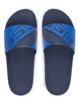 GUESS SANDALIAS LOGO ODENT BLUE
