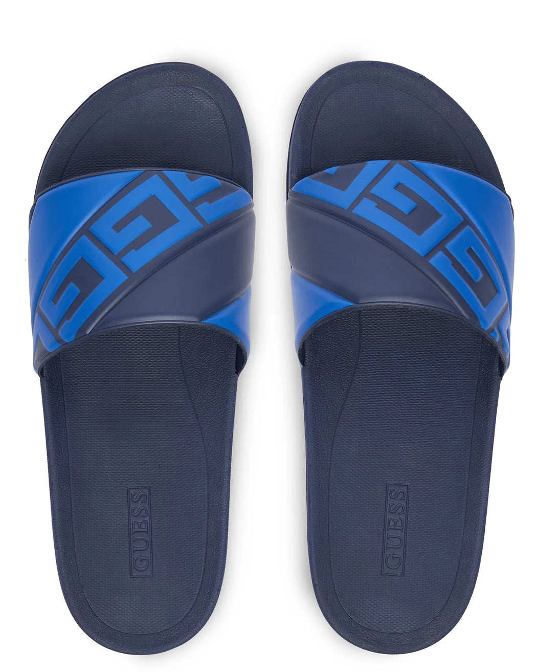GUESS SANDALIAS LOGO ODENT BLUE