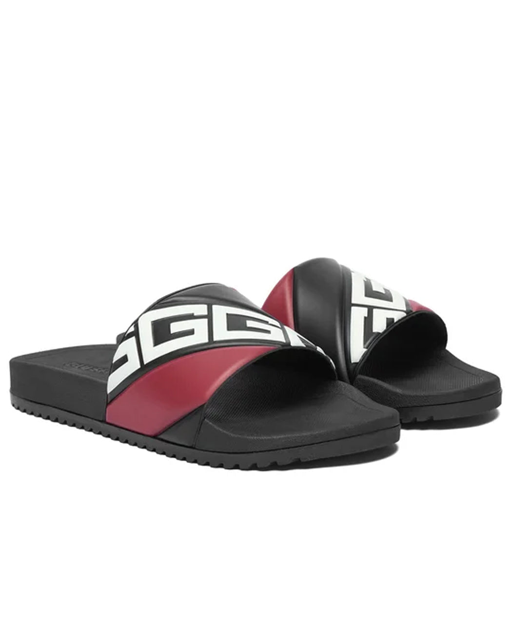 GUESS SANDALIAS LOGO ODENT RED