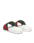 GUESS SANDALIAS LOGO ODENT WHITE