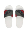 GUESS SANDALIAS LOGO ODENT WHITE