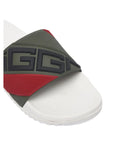 GUESS SANDALIAS LOGO ODENT WHITE
