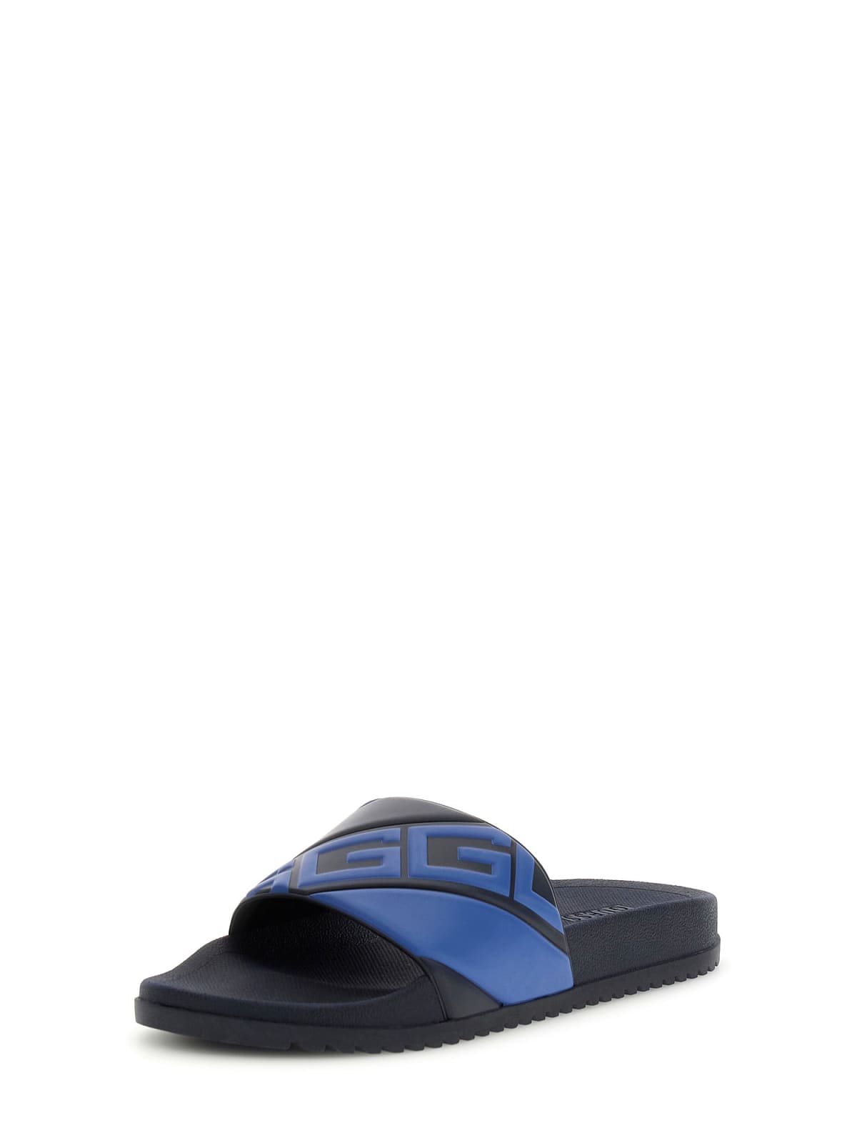 GUESS SANDALIAS LOGO ODENT BLUE