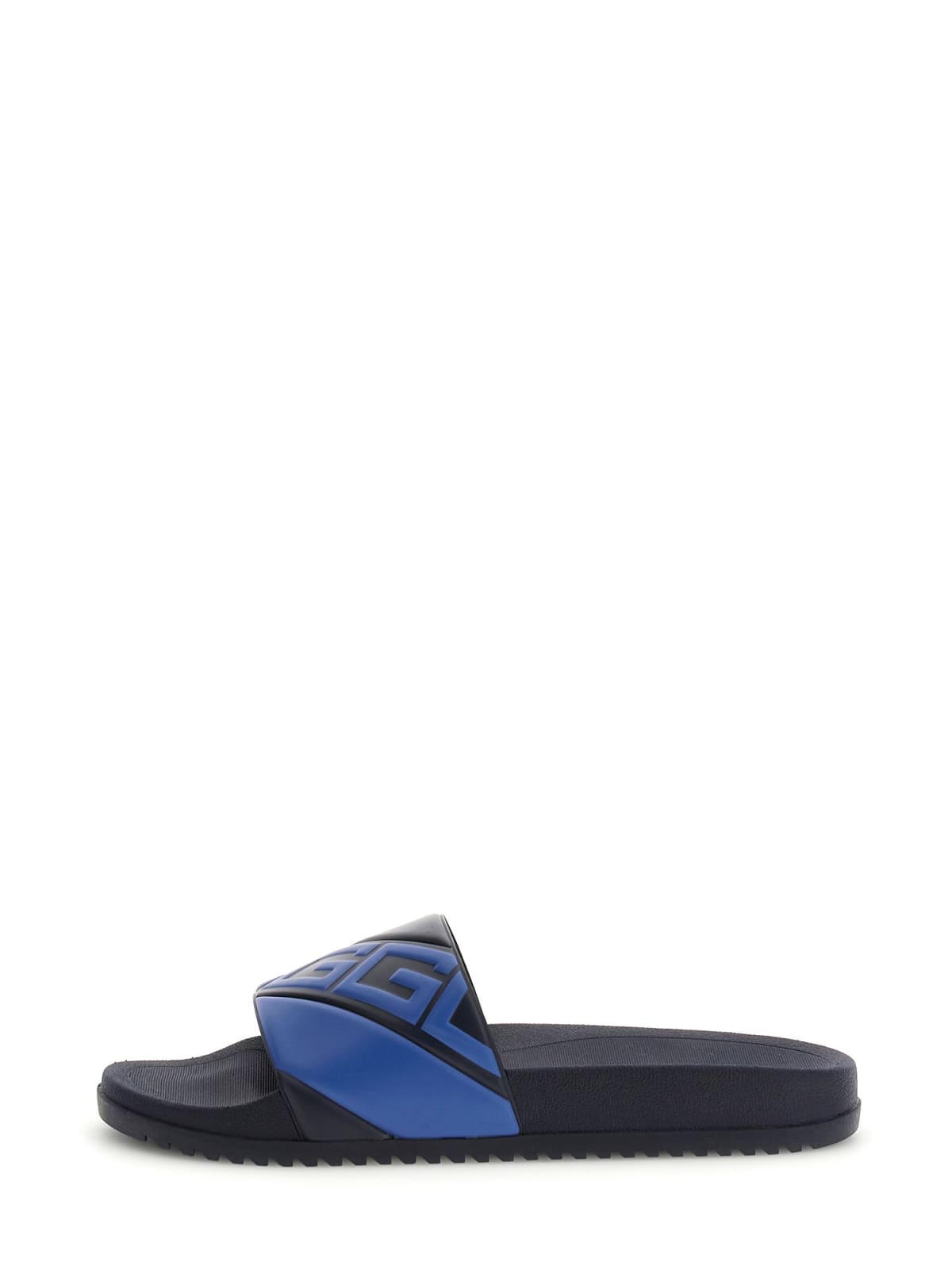 GUESS SANDALIAS LOGO ODENT BLUE