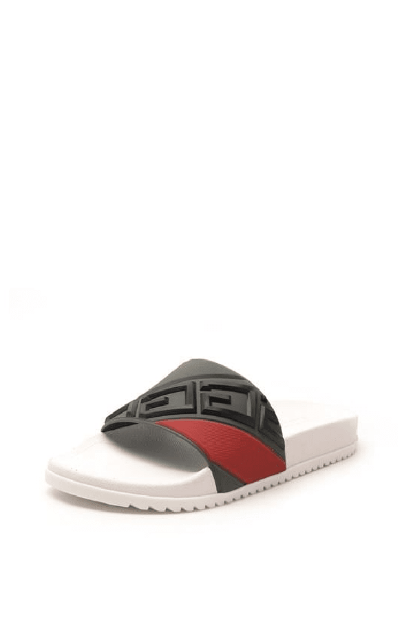 GUESS SANDALIAS LOGO ODENT WHITE
