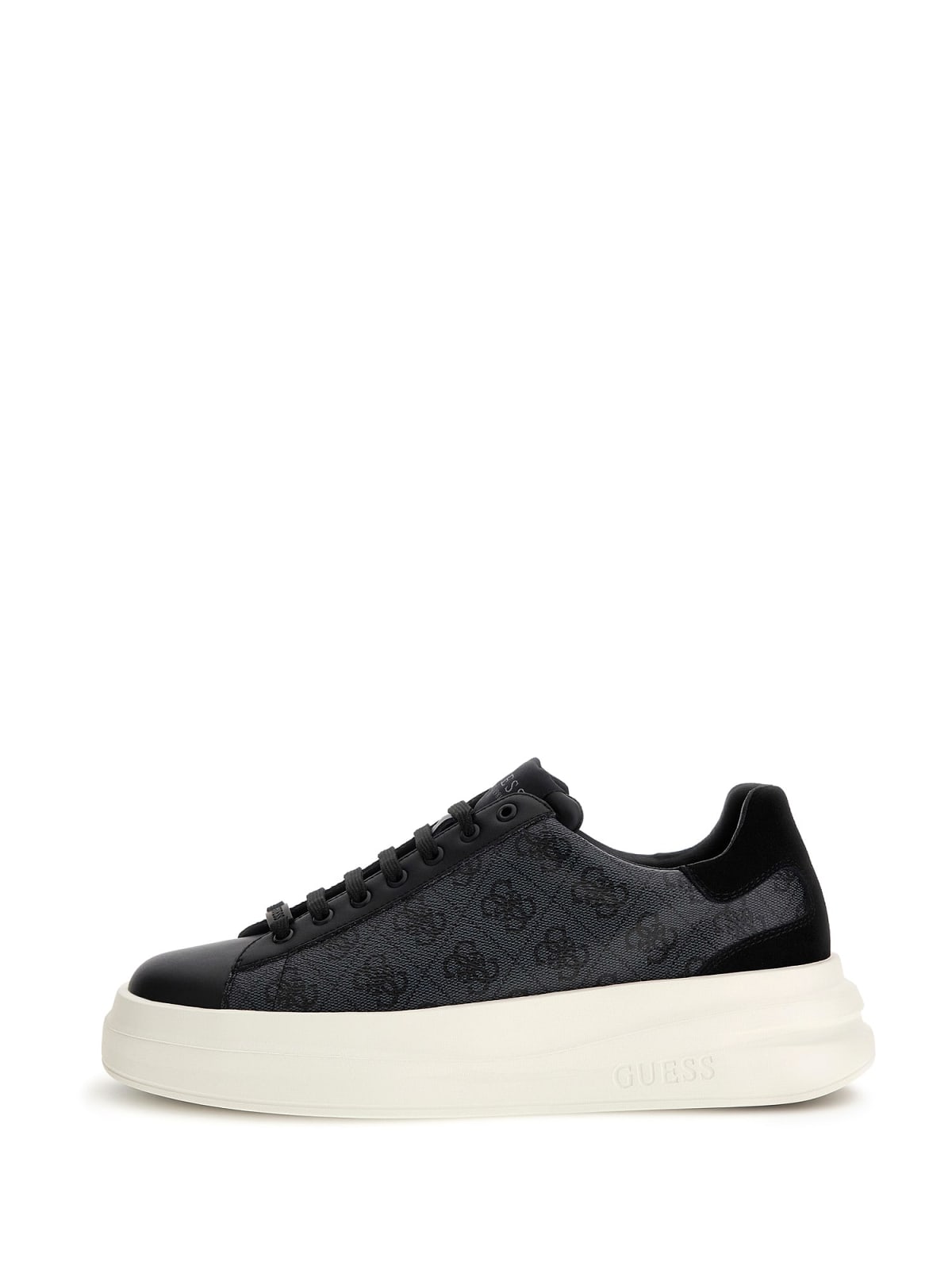 GUESS MALE ELBA BLACK SNEAKERS