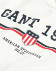 GANT GRAPHIC C NECK SWEAT EGGSHELL
