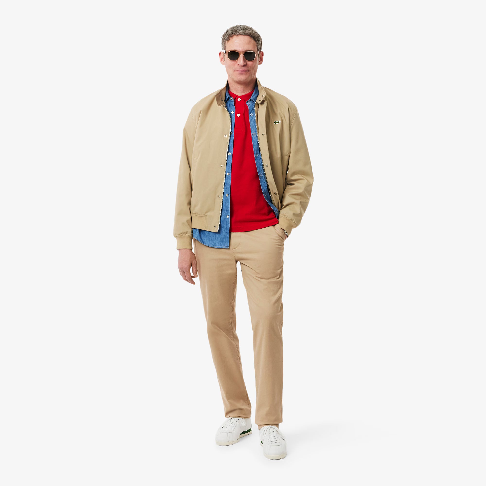 LACOSTE CHINOS HOMME ADULTE CHAIN VIENNOIS