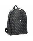 GUESS MILANO COMPACT BACKPACK DARK BLACK