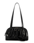 GUESS THEODORA SHOULDER SATCHEL BLACK