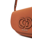 GUESS CALEBRA CONVERTIBLE XBODY FLAP COGNAC
