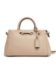 GUESS SIT N LEFIA LUXURY SATCHEL SIMPLY TAUPE