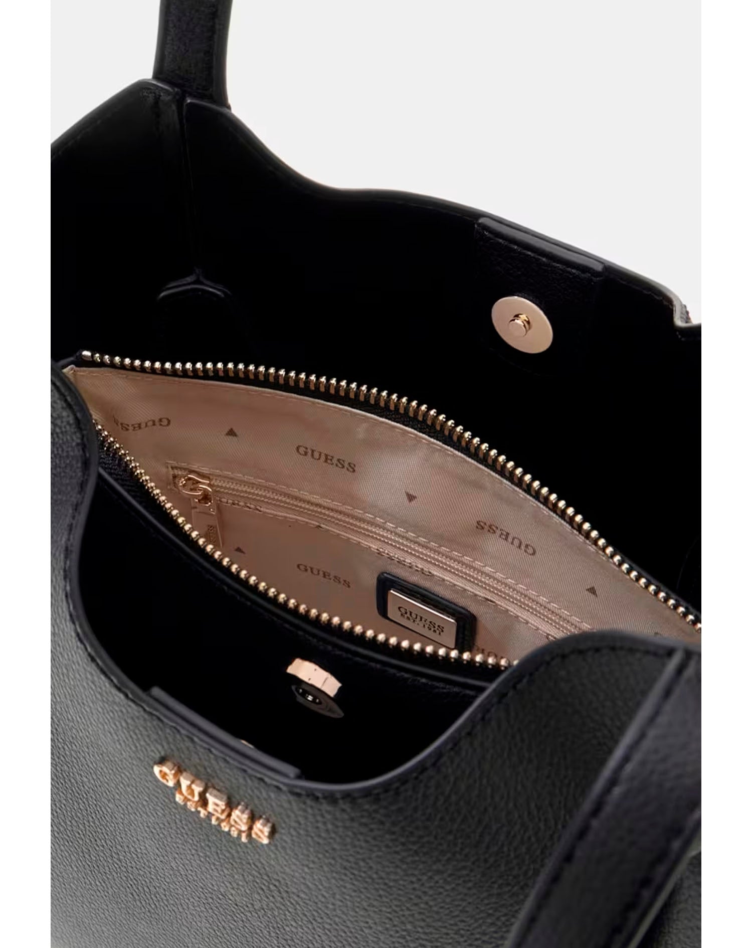 GUESS MELODY BUCKET BLACK
