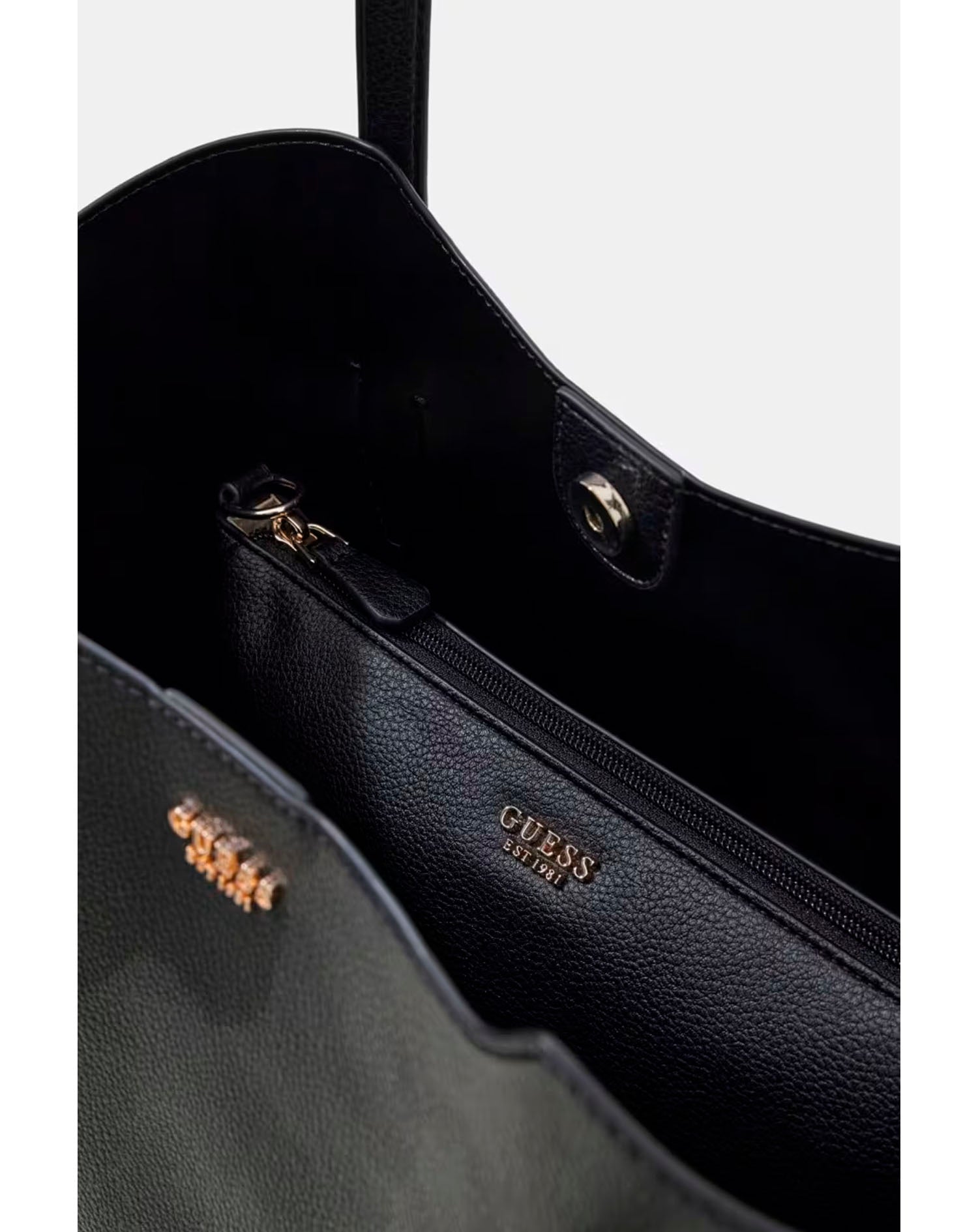 GUESS MELODY 2 IN 1 TOTE BLACK