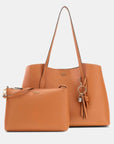 GUESS MELODY 2 IN 1 TOTE CARAMEL