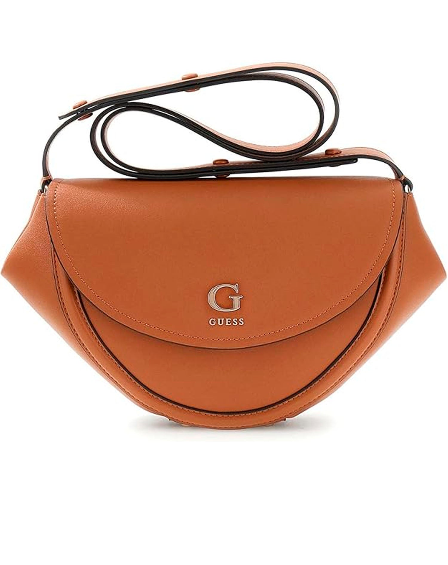GUESS COLEEN CONVERTIBLE XBODY BAG CARAMEL