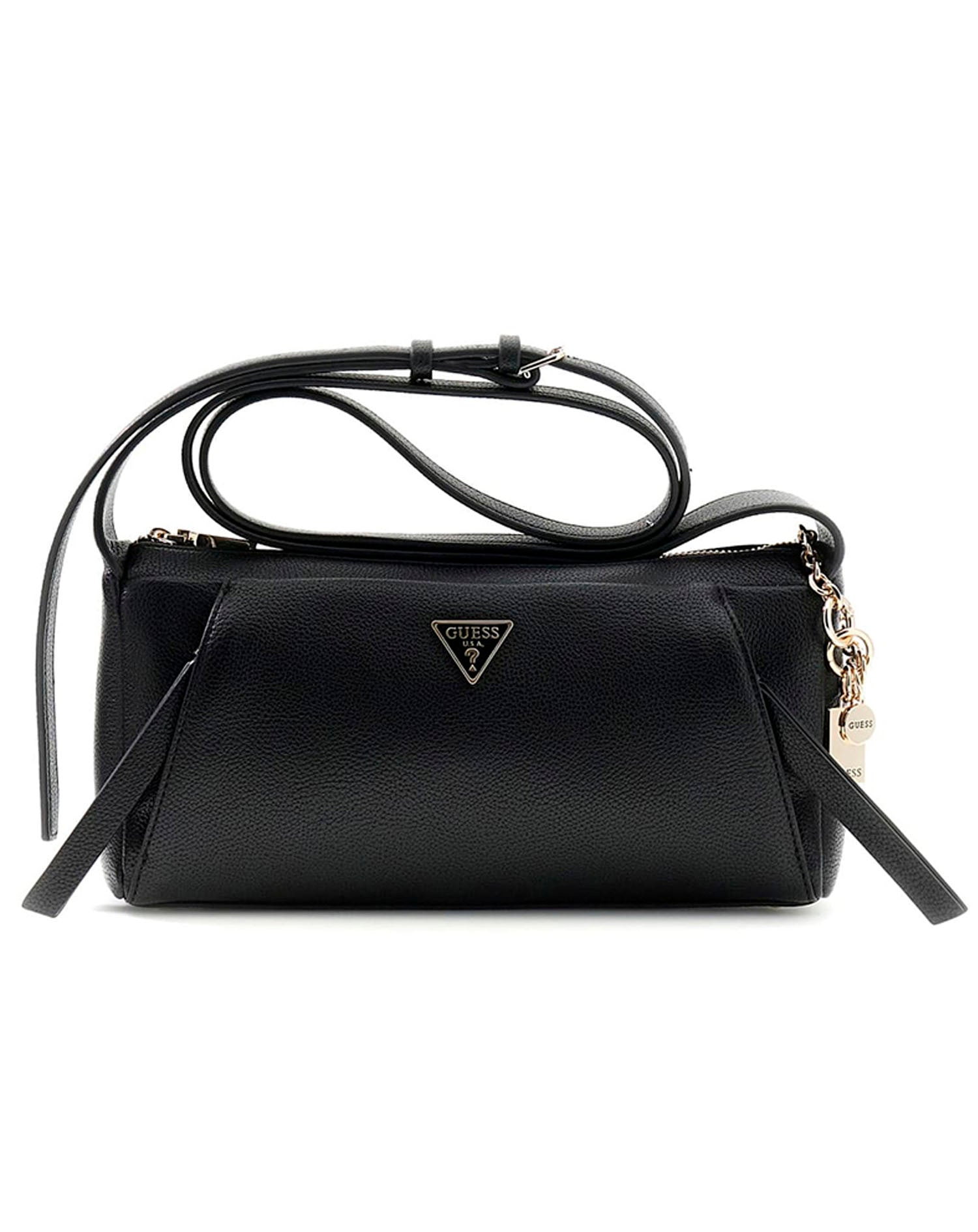 GUESS DEVON MINI CROSSBODY BLACK
