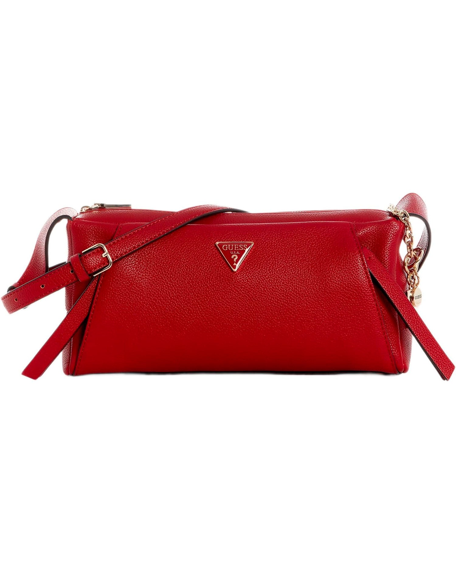 GUESS DEVON MINI CROSSBODY DARK CHERRY
