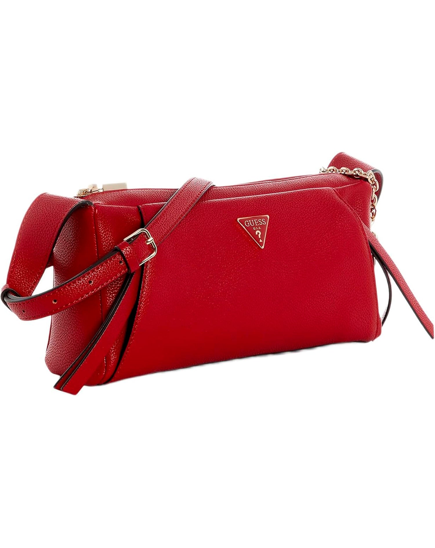 GUESS DEVON MINI CROSSBODY DARK CHERRY