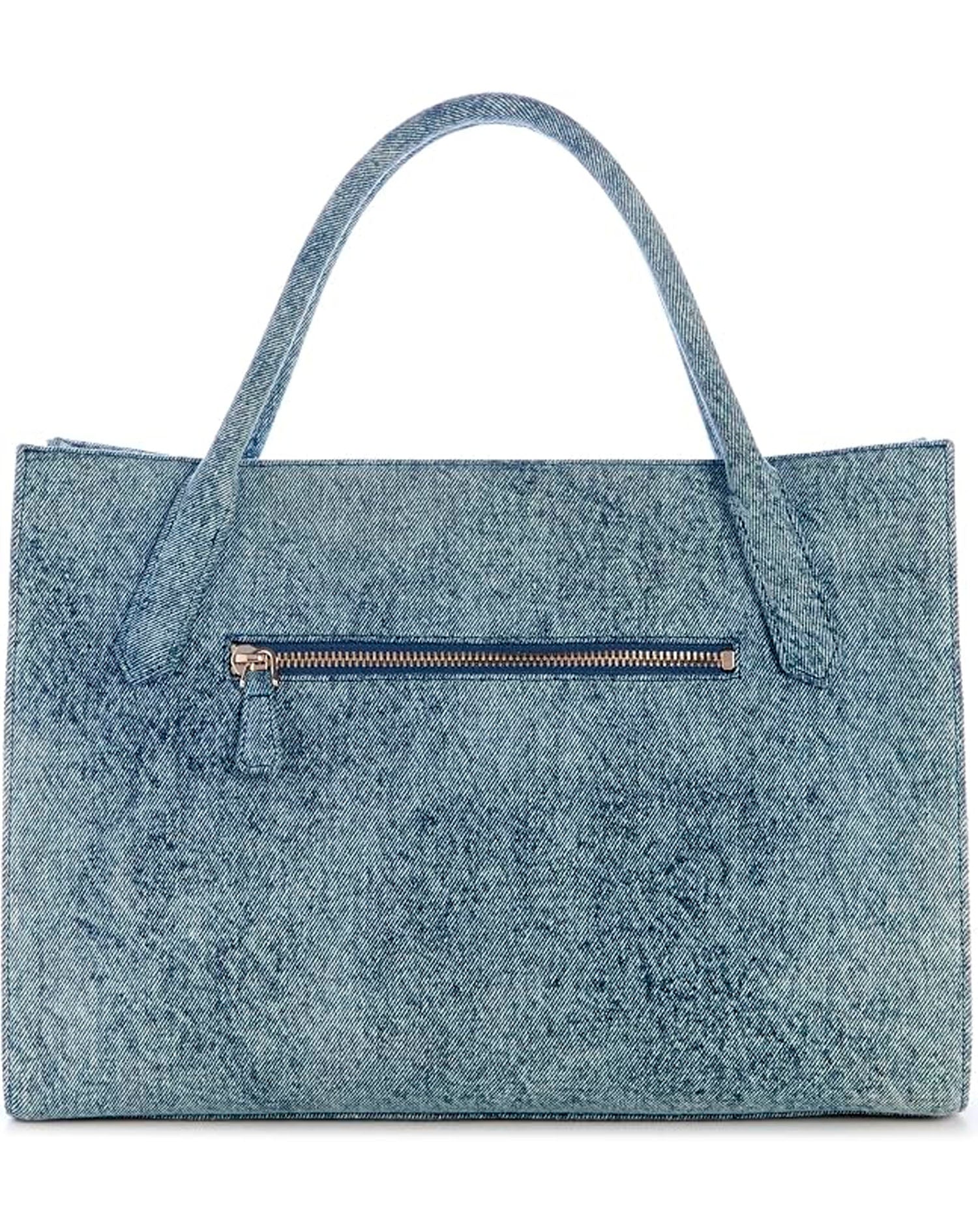 GUESS CAMDEN SHOULDER BAG DENIM