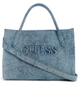 GUESS CAMDEN SHOULDER BAG DENIM