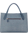 GUESS CAMDEN SHOULDER BAG DENIM MULTI