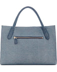 GUESS CAMDEN SHOULDER BAG DENIM MULTI