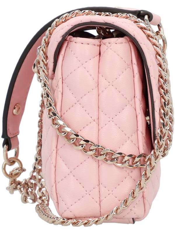 GUESS EVERLEE MINI CNVRTBLE XBDY FLP ROSEWATER