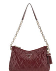 GUESS BOLSO ADELARD TOP ZIP SHOULDER BAG BURDEO