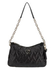 GUESS BOLSO ADELARD TOP ZIP SHOULDER BAG NEGRO