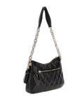 GUESS BOLSO ADELARD TOP ZIP SHOULDER BAG NEGRO