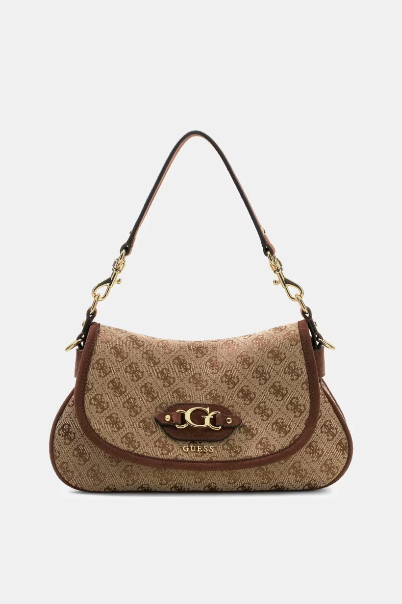 GUESS SAMANTHA FLAP SHOULDER BAG