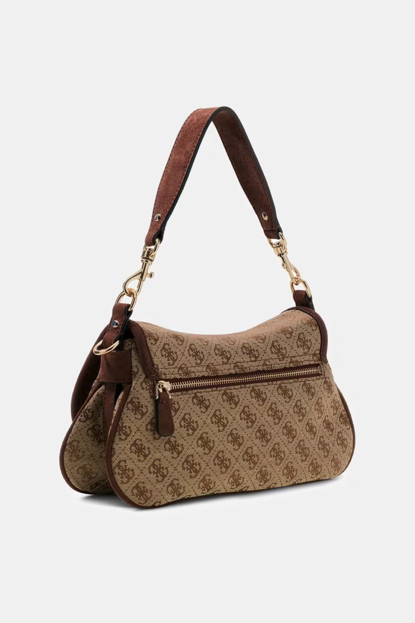 GUESS SAMANTHA FLAP SHOULDER BAG