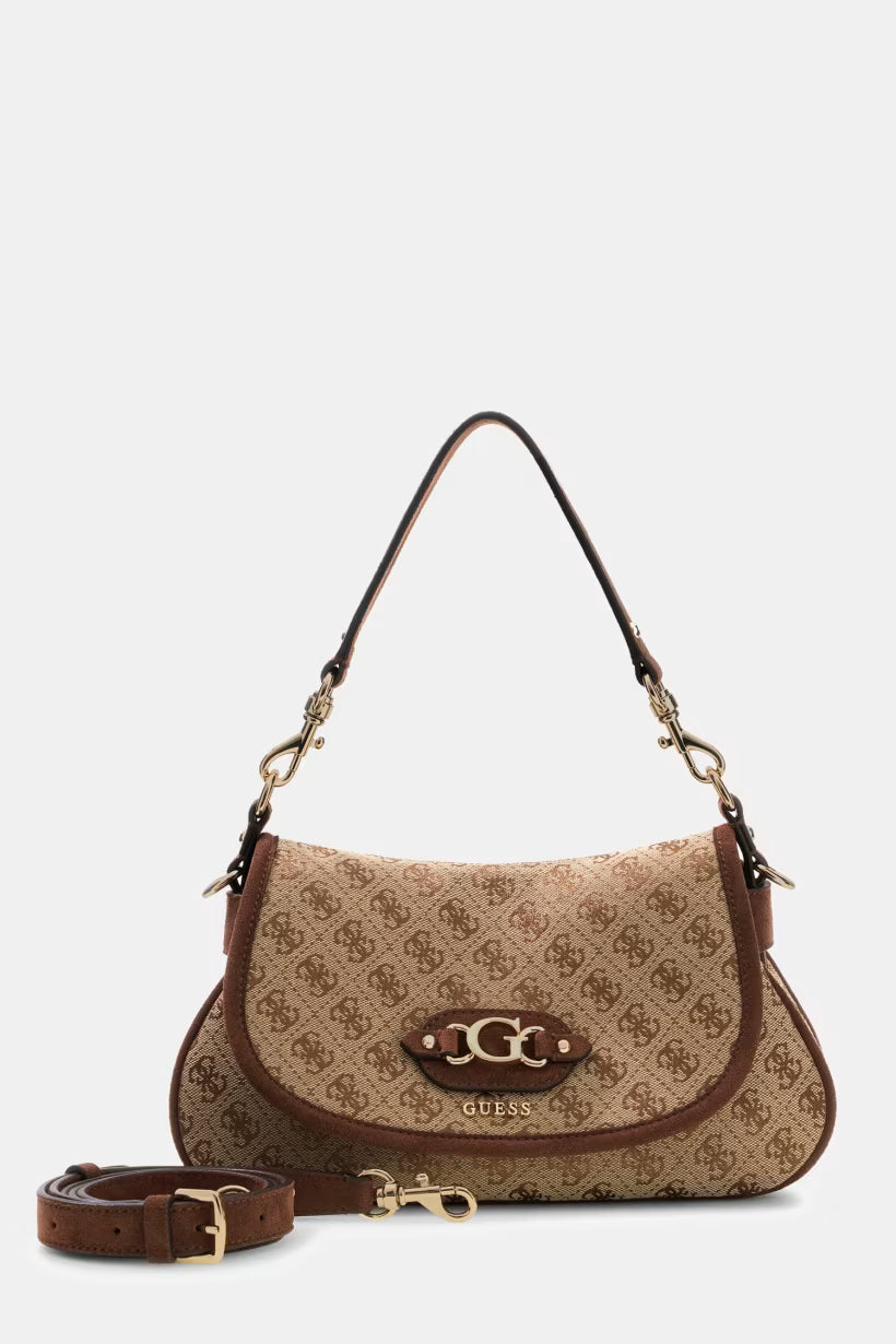 GUESS SAMANTHA FLAP SHOULDER BAG