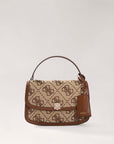 GUESS AUDREY LOGO CNVRTBL XBDY FLAP LATTE LOGO