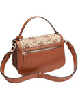 GUESS AUDREY LOGO CNVRTBL XBDY FLAP LATTE LOGO
