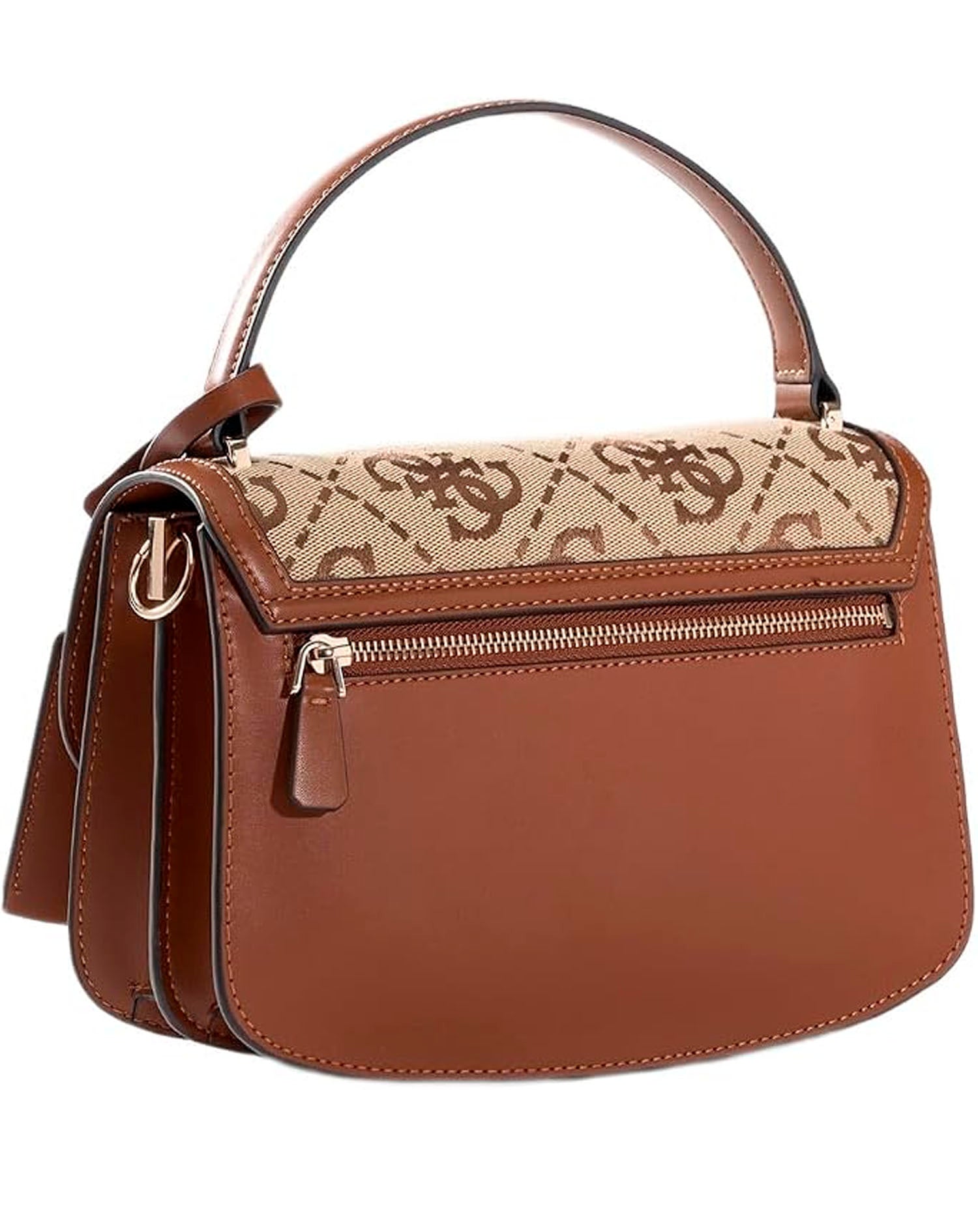 GUESS AUDREY LOGO CNVRTBL XBDY FLAP LATTE LOGO