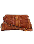 GUESS BOLSO ANNITA CROSSBODY TOP ZIP MARRON