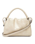 GUESS AMYS DRAWSTRING CROSSBODY SIMPLY TAUPE