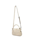 GUESS AMYS DRAWSTRING CROSSBODY SIMPLY TAUPE