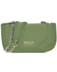 GUESS TATUM CONVERTIBLE XBODY FLAP EUCALYTUS