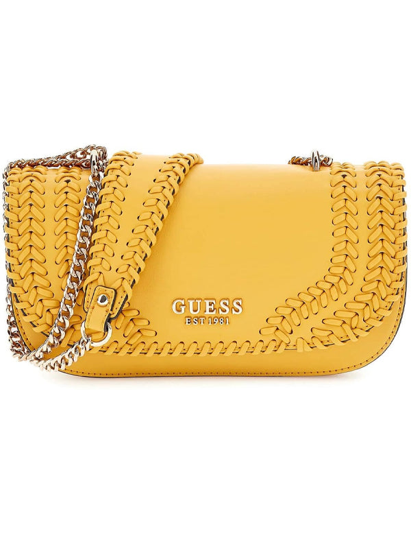 GUESS TATUM CONVERTIBLE XBODY FLAP MARIGOLD