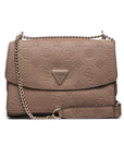 GUESS BOLSO CRESIDIA CNVRTBLE XBODY FLAP MARRON