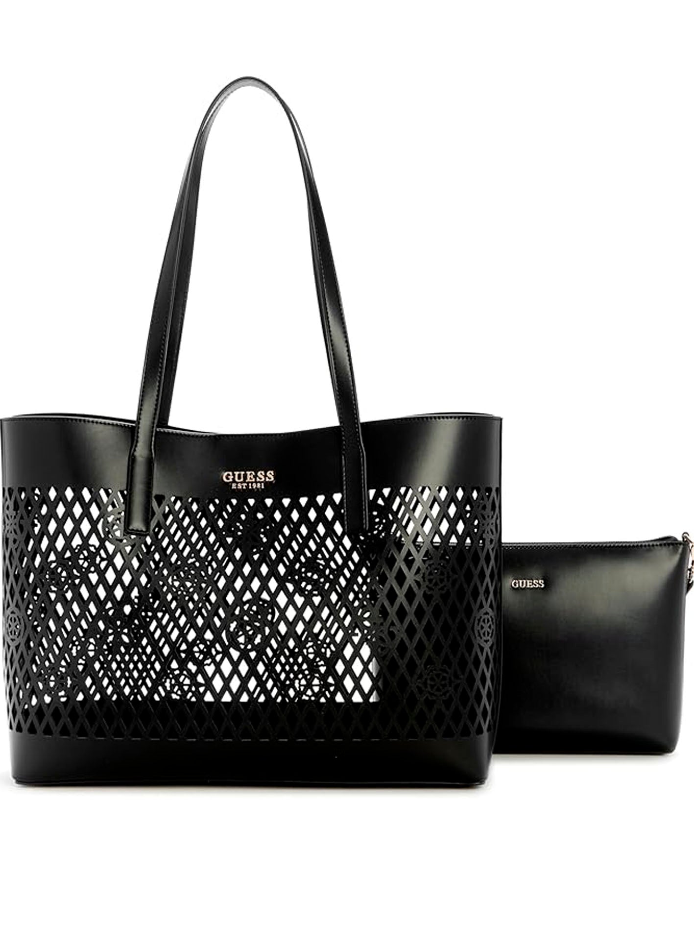 GUESS CAMDEN SHOULDER BAG BLACK