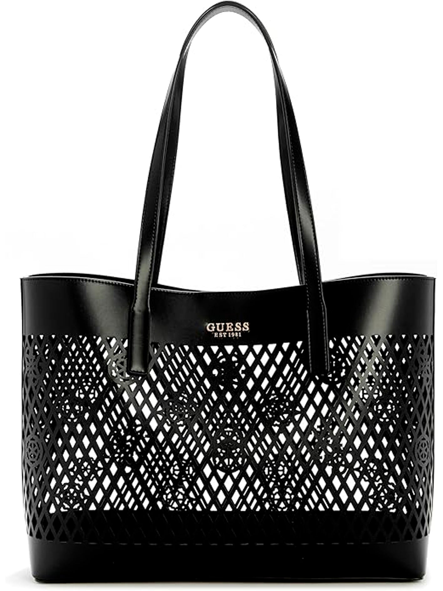 GUESS CAMDEN SHOULDER BAG BLACK