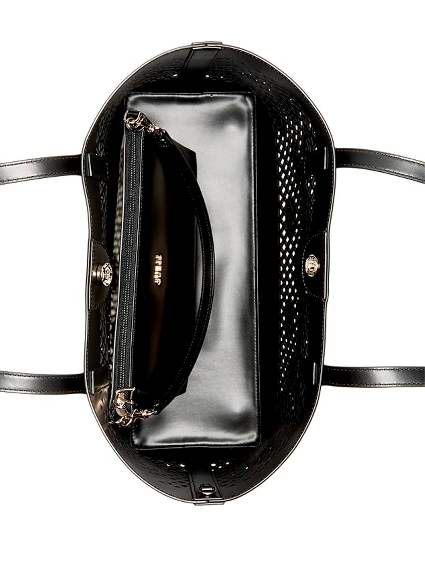 GUESS CAMDEN SHOULDER BAG BLACK