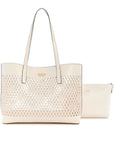 GUESS CAMDEN SHOULDER BAG OFF WHITE