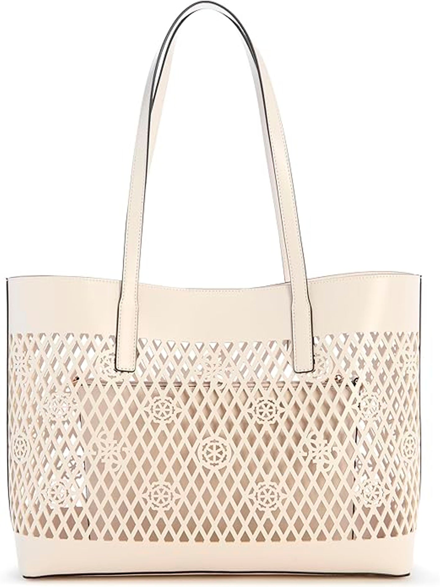 GUESS CAMDEN SHOULDER BAG OFF WHITE