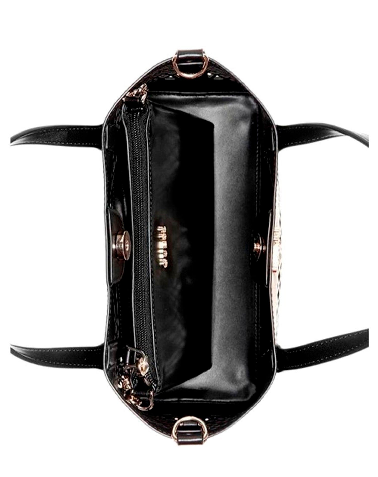 GUESS CAMDEN SHOULDER BAG BLACK