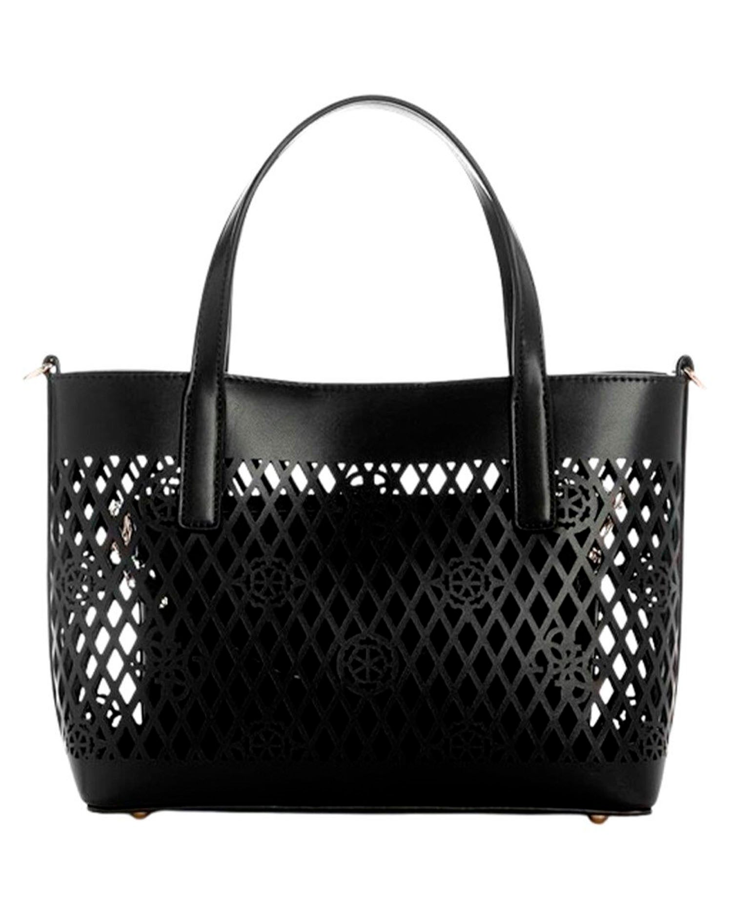 GUESS CAMDEN SHOULDER BAG BLACK